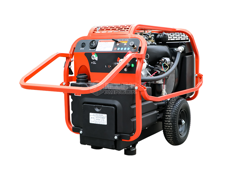 液壓(ya)動力(li)站18-40橘(ju)紅柴(chai)油款(kuan)